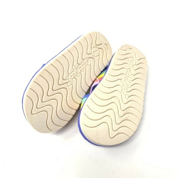 Cat & Jack Wallis Sandals Rainbow Strappy Size 7 - Picture 4 of 4